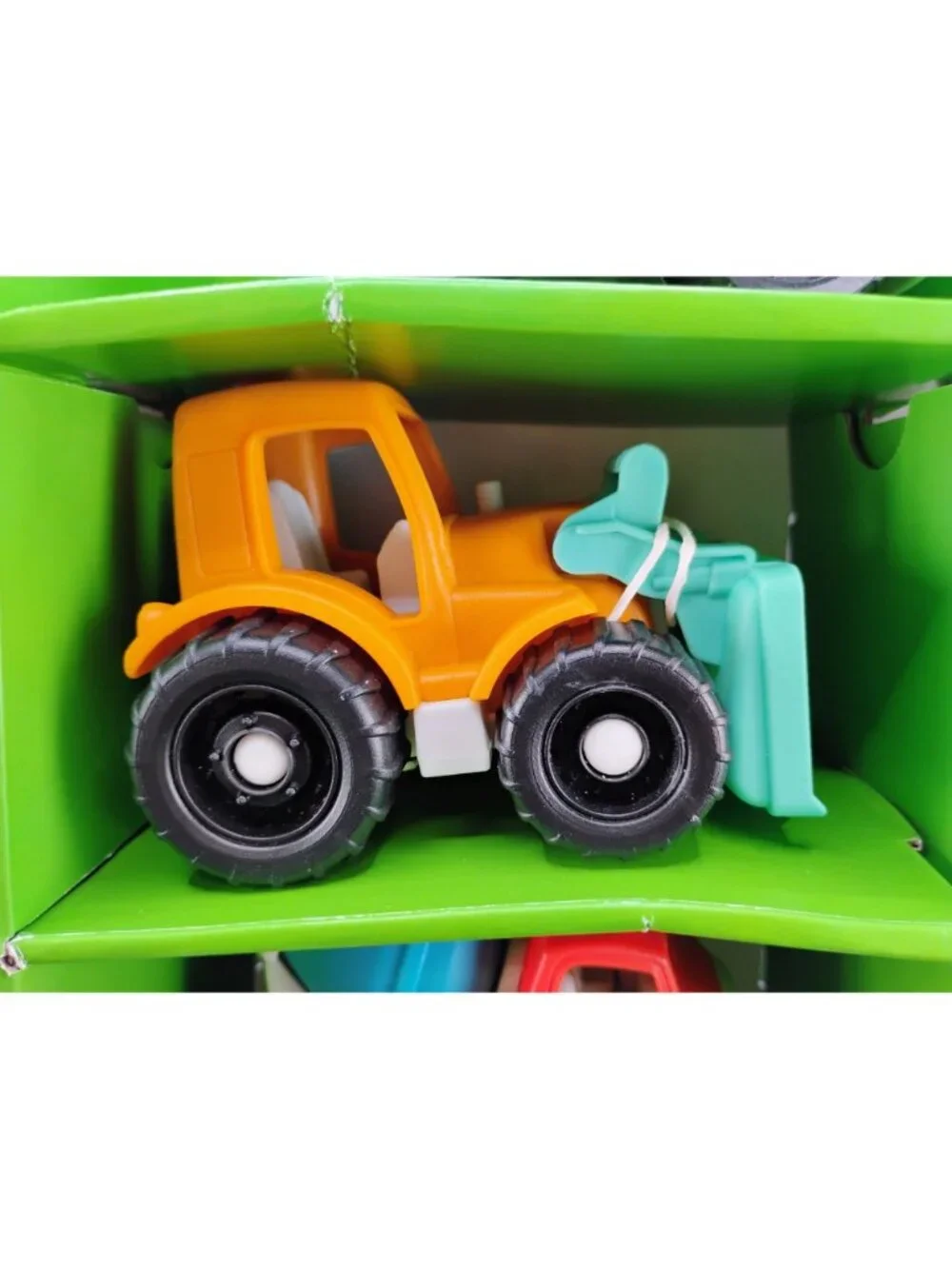 Gigglescape Construction Vehicles Set For Ages 2+ Cement Mixer Bulldozer & Dump
